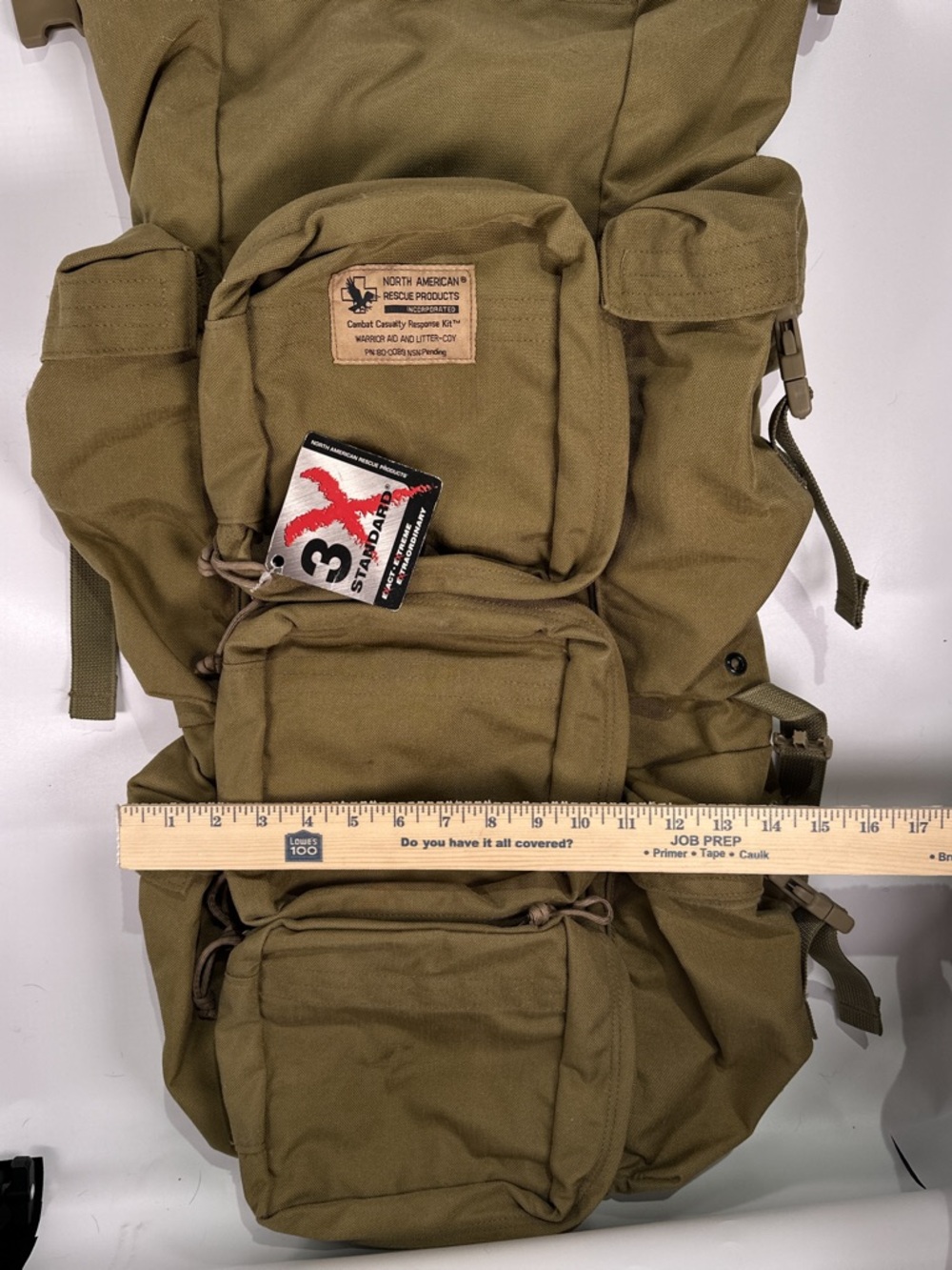 North American Rescue WALK Medical Backpack Tactical Nylon Coyote Brown - Picture 14 of 15